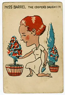 Tending Prints: Watneys Happy Families - Miss Barrel