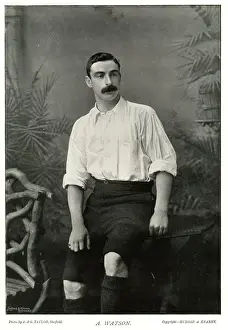 Rotherham Prints: A Watson, Rotherham and Sheffield footballer