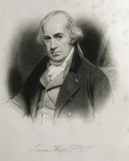 Economic Prints: WATT, James (1736-1819). Portrait of James Watt
