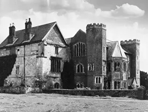 Abbeys Prints: Watton Abbey, East Yorkshire, England, a Tudor house built from the remains of a