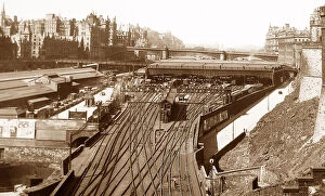 Waverley Collection: Waverley Railway Station, Edinburgh