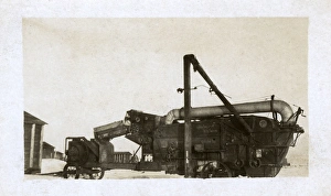 Images Dated 7th July 2016: Waverley threshing machine, USA