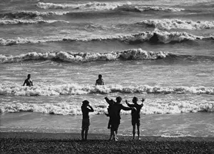 Shingle Prints: Waves at Brighton