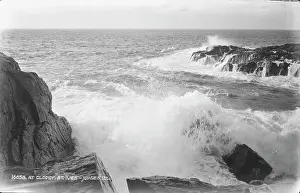 Ives Prints: Waves Crashing at Clodgy, St. Ives