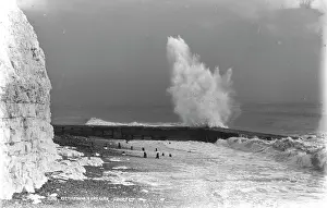 Spray Prints: Waves Crashing at Rottingdean