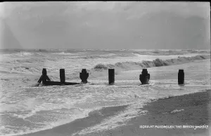 Posts Prints: Waves at Mundesley Beach