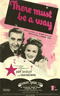 Images Dated 29th August 2017: There must be a way - Music Sheet Cover