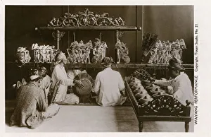 Orchestra Collection: Wayang puppet theatre and Gamelan Orchestra - Java