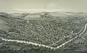Greene Prints: Waynesburg, Greene County, Pennsylvania. 1897