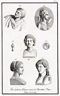 Hairstyles Collection: Some of the ways in which Greek women did their hair