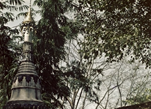 wayside pagoda - Rangoon wayside pagoda - Rangoon