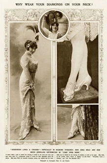Headpiece Collection: Why wear your diamond on your neck? 1913