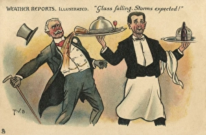 Images Dated 6th February 2012: Weather Reports - Glass Falling - Storms Expected