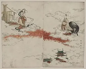 Herder Prints: Weaver maiden and the ox herder