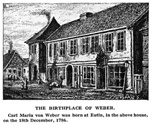 Birthplace Prints: Weber Birthplace