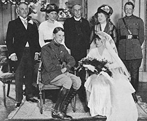 Marriages Gallery: Wedding of Captain La Touche Congreve V.C