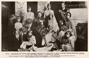 Gustav Prints: Wedding - Crown Prince of Sweden and Lady Louise Mountbatten