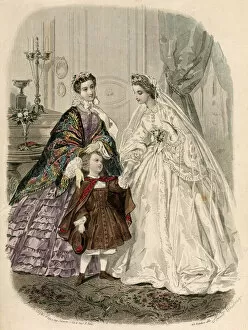 Images Dated 27th November 2017: Wedding Dress 1861