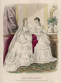 Wedding Dress 1869