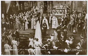 Bridegroom Gallery: Wedding of the Duke of Kent and Princess Marina of Greece