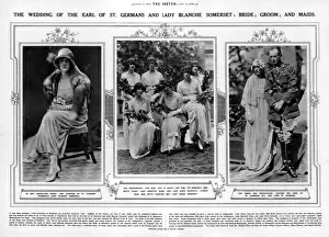 Blanche Prints: Wedding of Earl of St Germans & Blanche Somerset