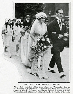 Warrington Gallery: Wedding of Mr Harold Smith and Miss Joan Furneaux