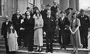 Images Dated 24th January 2017: Wedding of Oswald Mosley and Cynthia Curzon