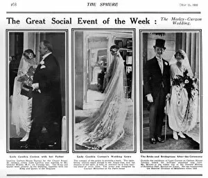 Images Dated 24th January 2017: Wedding of Oswald Mosley and Cynthia Curzon