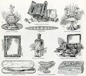 Images Dated 4th January 2011: Wedding presents to Princess Louise and Duke of Fife