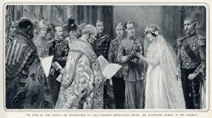 Consort Gallery: Wedding of Prince Albert and Lady Elizabeth Bowes-Lyon