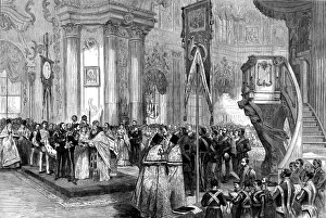 Alexandrovna Gallery: The wedding of Prince Alfred, Duke of Edinburgh and the Gran