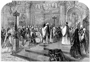 The wedding of Prince Alfred, Duke of Edinburgh and the Gran The wedding of Prince Alfred, Duke of Edinburgh and the Gran