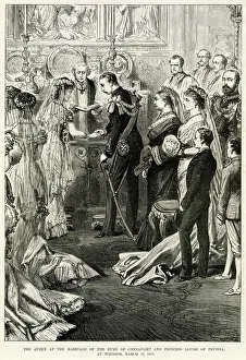 Prussia Gallery: Wedding of Prince Arthur to Princess Louise of Prussia