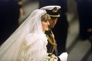 Images Dated 24th January 2011: Wedding of Prince Charles and Lady Diana Spencer