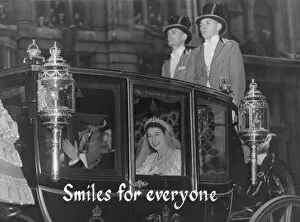 Images Dated 28th February 2012: Wedding of Princess Elizabeth and Prince Philip