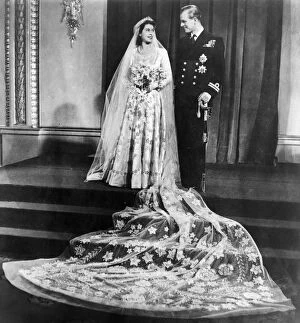 Images Dated 6th February 2012: Wedding of Queen Elizabeth II