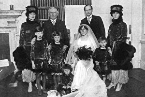Marriages Gallery: Wedding of Violet Asquith and Maurice Bonham-Carter