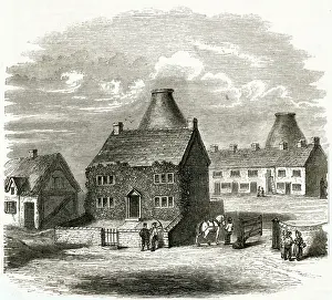 Wedgwoods manufactory in Burslem
