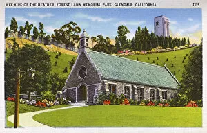 Images Dated 28th September 2015: Wee Kirk of the Heather, Glendale, Los Angeles, USA