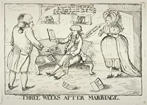 Three weeks after marriage