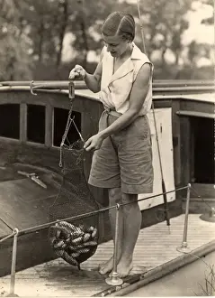 Haul Prints: Weighing fish on board a boat