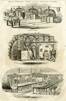 Images Dated 30th December 2016: Welchs Table-Cloth Printing Works