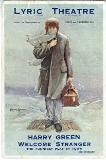 Snowing Prints: Welcome Stranger by Aaron Hoffmann