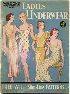 Slips Gallery: WELDONs LINGERIE 1930S