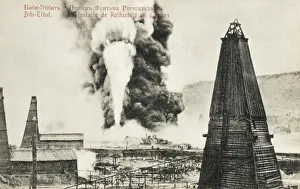 Aflame Prints: Well, Bibi-Eibat, Baku - Azerbaijan