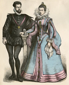 Images Dated 5th January 2012: Well-Born Germans 1550