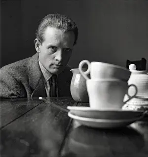 Session Prints: The well-known actor Patrick McGoohan sat for a portrait session early in his career