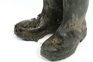 Derek Prints: Wellington boots