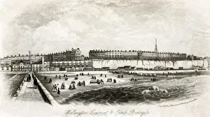 Wellington Crescent and Sands, Ramsgate, Kent