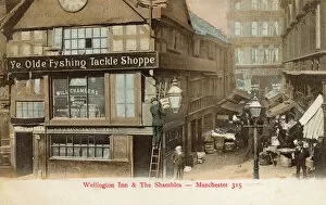Lamplighter Gallery: Wellington Inn and The Shambles, Manchester